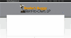 Desktop Screenshot of ownyourequipment.com